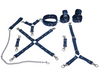 Leather Bondages for women and men hand ankle cuffs for sub kit