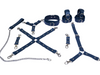Leather Bondages for women and men hand ankle cuffs for sub kit