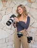 Double Camera Harness Leather, Dual Shoulder Camera Strap, Multicamera Strap Leather, Photographer Gift