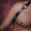 Y Back chest men harness, Y back chest harness, shoulder straps harness, brutal chest harness, leather Chest Harness, Genuine Leather