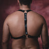 Y Back chest men harness, Y back chest harness, shoulder straps harness, brutal chest harness, leather Chest Harness, Genuine Leather