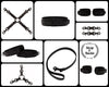 Leather cuffs set (792 color variations, nickel-free plated hardware, one price for all sizes)