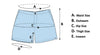 Mens Genuine Leather Side Lace Shorts - Summer Shorts - Biker Shorts - Lace-up Fetish Shorts - Handmade Real Leather Shorts