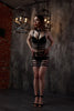 Leather harness set for Domina | Dominatrix clothing, Fetish clothing, Dominatrix lingerie, Leather lingerie
