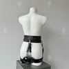 Leather handcuff bracelet, Leather thigh harness, Thigh cuffs, Leather harnesses for woman, Leather leg harness plus size, Waist harness