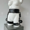Leather handcuff bracelet, Leather thigh harness, Thigh cuffs, Leather harnesses for woman, Leather leg harness plus size, Waist harness