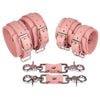 Leather cuffs set (792 color variations, nickel-free plated hardware, one price for all sizes)