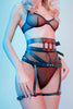Leather leg harness, Leather outfit,unisex harness belt,leg straps,Punk